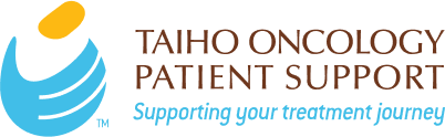 TAIHO ONCOLOGY PATIENT SUPPORT logo