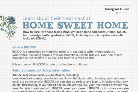 INQOVI Caregiver Brochure